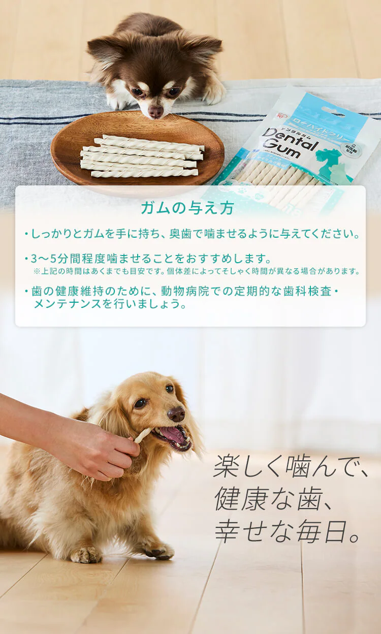 【お試し価格!】 獣医師監修 スティックデンタルガム ヤギミルク風味 DGY-18  犬 歯磨き デンタルケア5