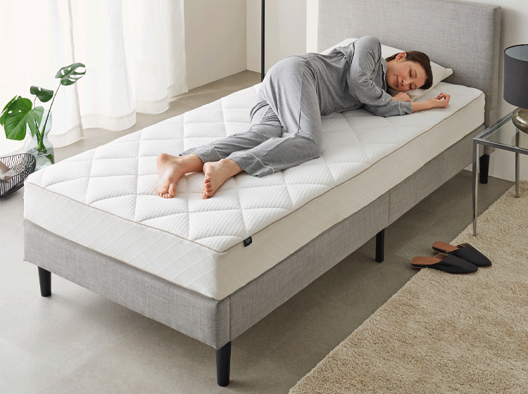 マットレス シングル エアリーマットレス 自由に寝心地カスタマイズ 丸ごと洗える 高反発 厚さ16cm グランデエアリー LX16A-S4