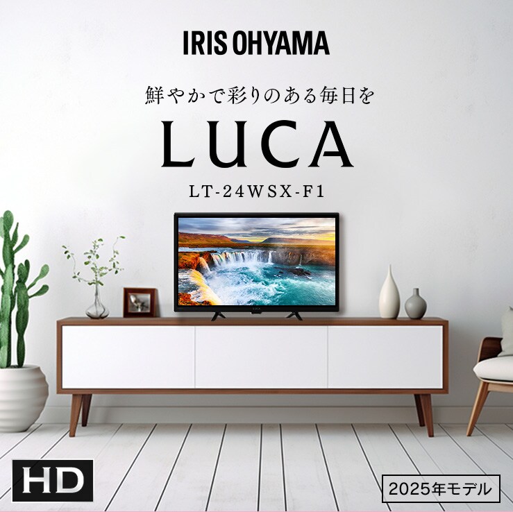 LUCA 液晶テレビ 24V型 LT-24WSX-F1 110557 │アイリスオーヤマ