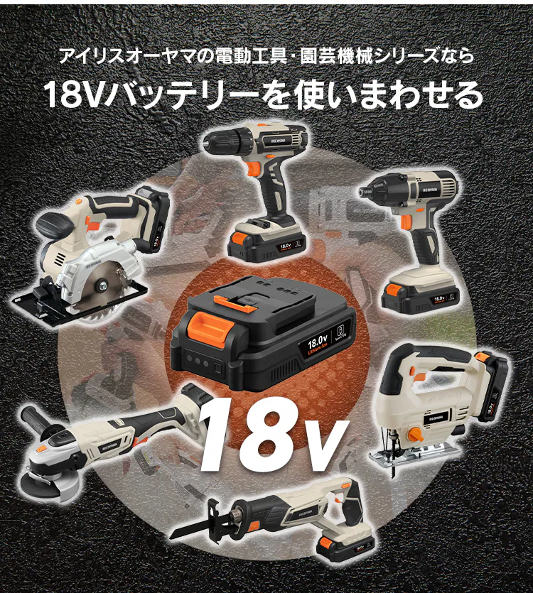 充電式インパクトドライバ18V JID160TC サンドベージュ4