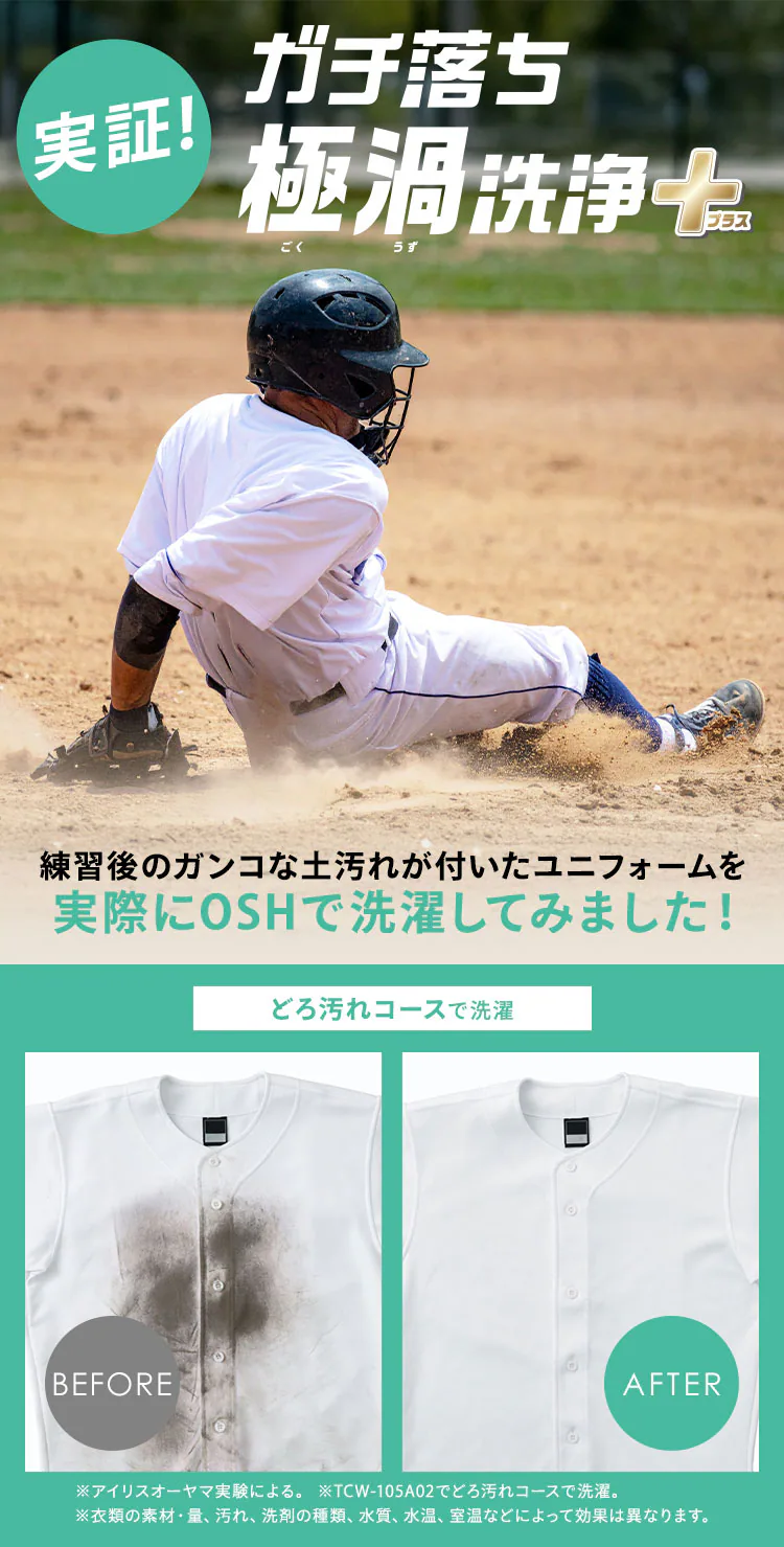 洗濯機10.5kg OSH 2連タンク TCW-105A02-W ホワイト2