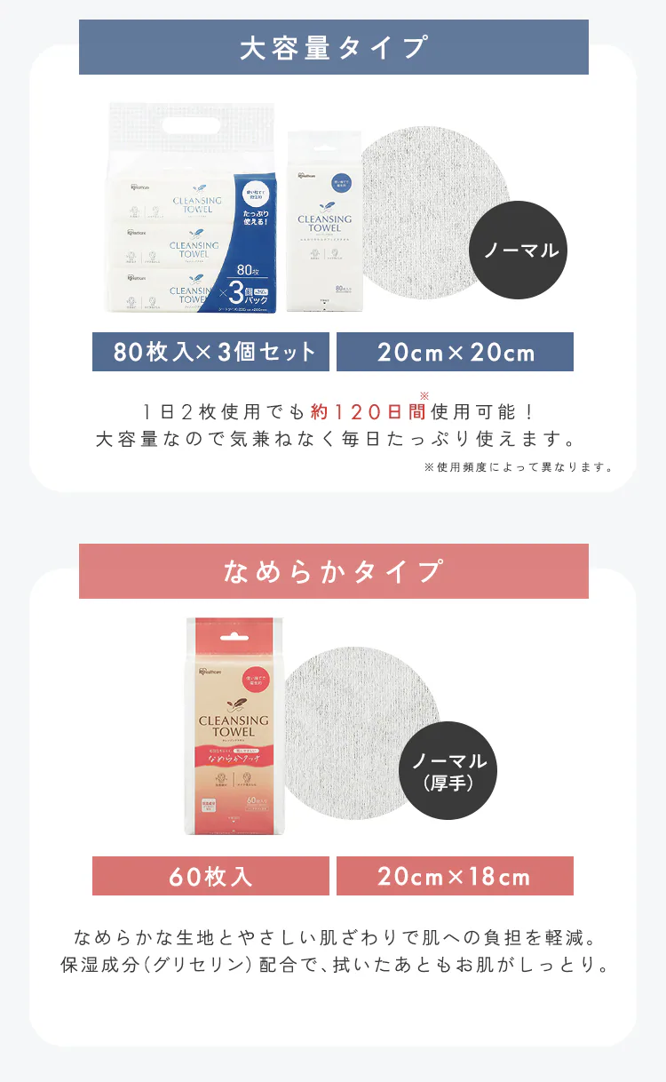 【34%OFF】【140枚】クレンジングタオル ロールタイプ TSC-70R3