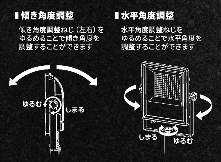 LEDスタンドライト LWT 全2種4