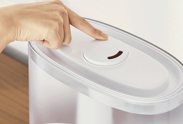 上給水超音波ハイブリッド加湿器 AHM-HUT55A-W ホワイト3