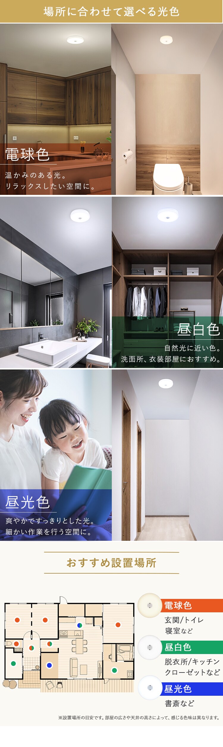 小型シーリングライト 薄形 1200lm 電球色 人感センサー付 SCL12L-MS-U22