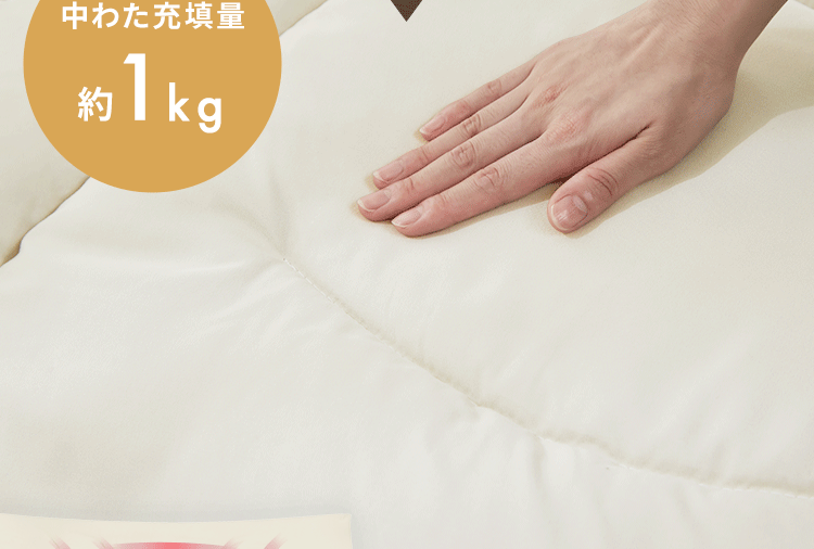 マットレス付き布団9点セット KFS-M9S グレージュ6