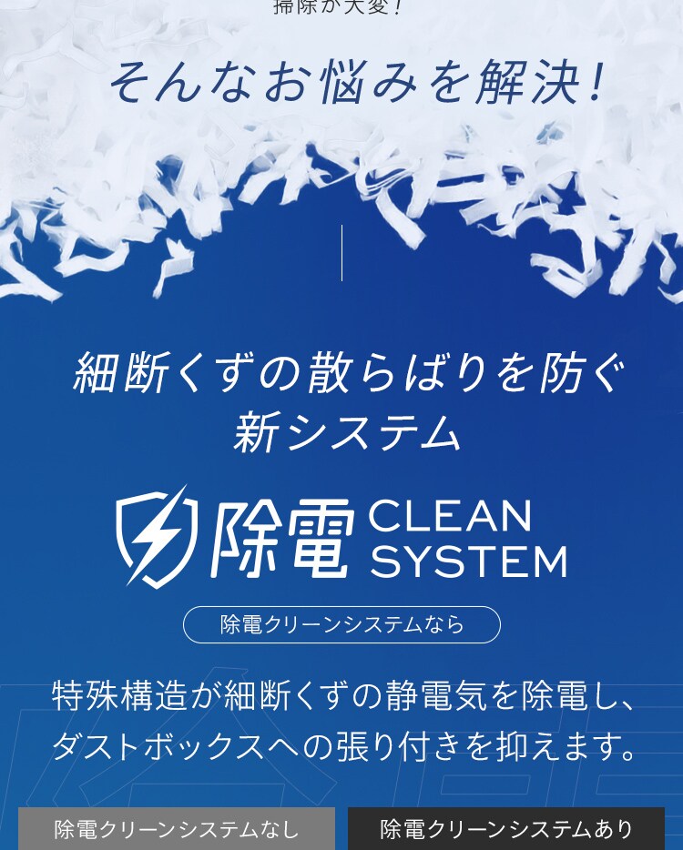 オートフィードシュレッダー シズカット AF400M-45E1