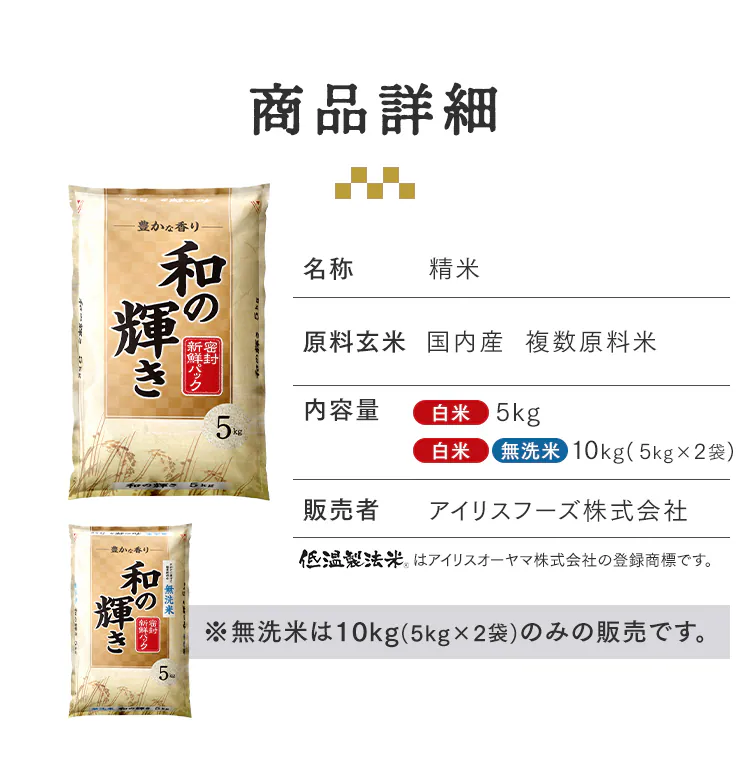 【セット】令和7年度産 新米 和の輝き 無洗米 10kg＋天然水2L×6本3