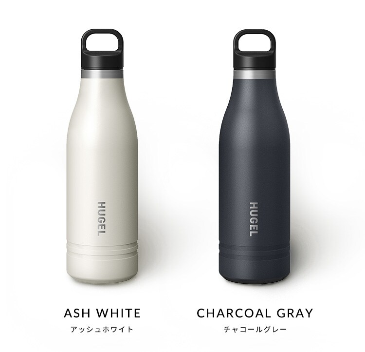 ＨＵＧＥＬ　真空断熱マグボトル　７５０ｍｌHSB-750アッシュホワイト6