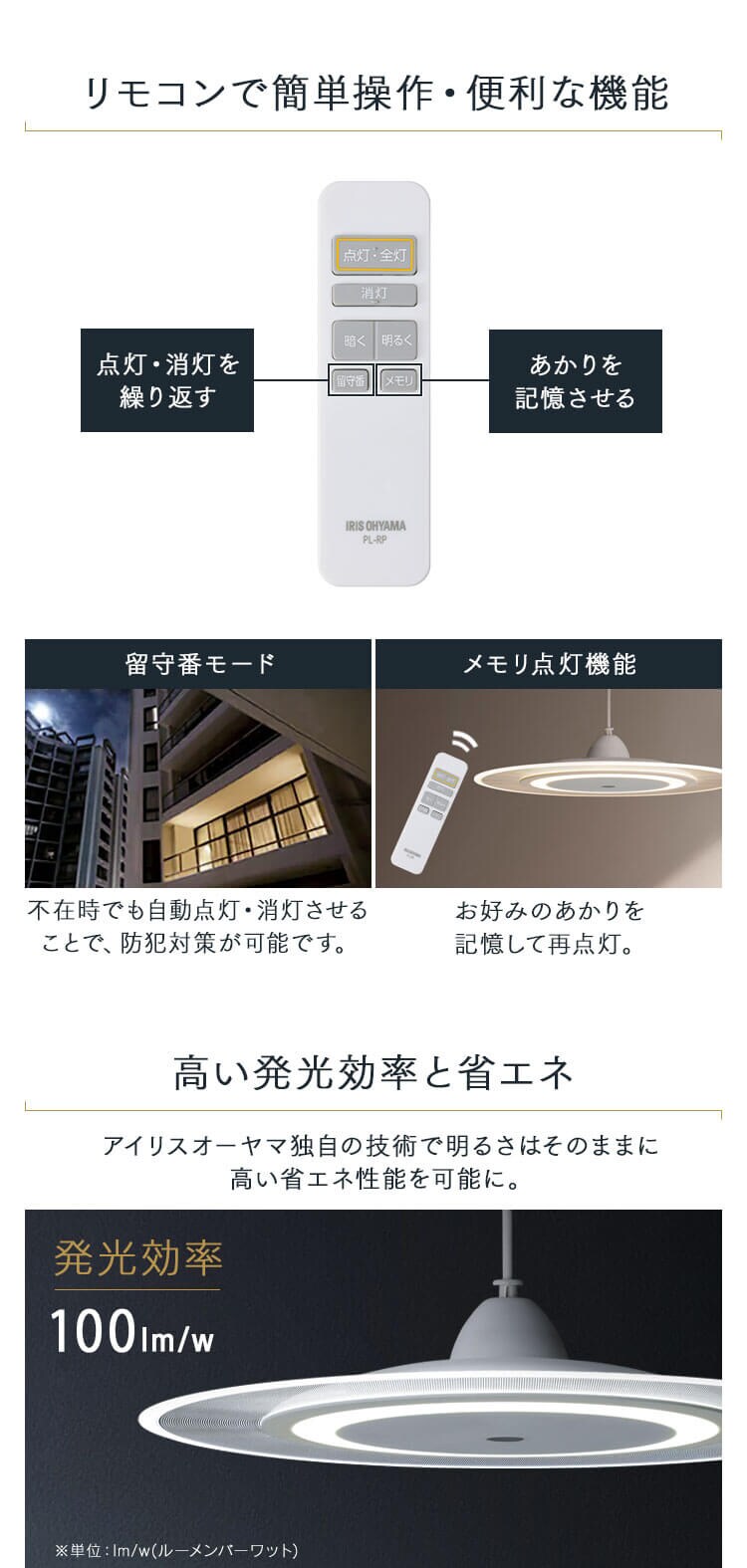 LED ペンダントライト パネルライト 6畳 調光 工具・工事不要 リモコン付き 5年保証 温白色 PLP6D-WW6