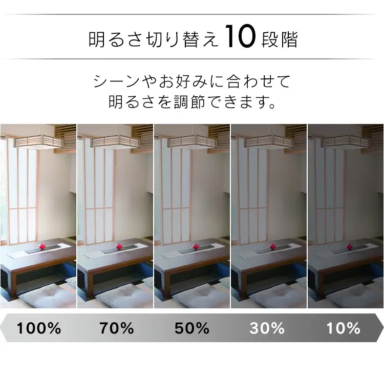 和風ペンダントライト 6畳 上下調色 PL6DL-J29
