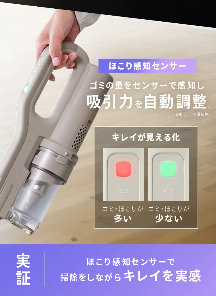 MagiCaleena 掃除機 コードレス サイクロン式 ゴミ回収ドック付き 不織布フィルター5年分 SCD-L3PD-HC グレージュ11