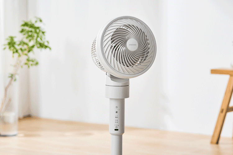 【分解丸洗い】サーキュレーター 扇風機 20畳 DCモーター STF-DC15TEC-W ホワイト6