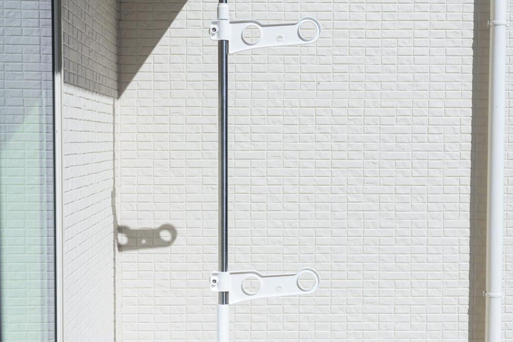 物干し ベランダ用 SVIｰ275NR + 物干し竿 2.8ｍ×2本 分割可能 SU-280C3