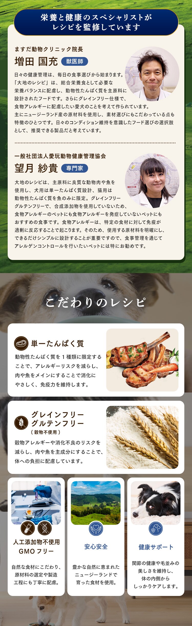 大地のレシピ 成犬用 DRD-C1K チキン1kg1