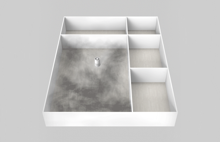 空気清浄機 16畳 KAP-S303-W ホワイト［B］3