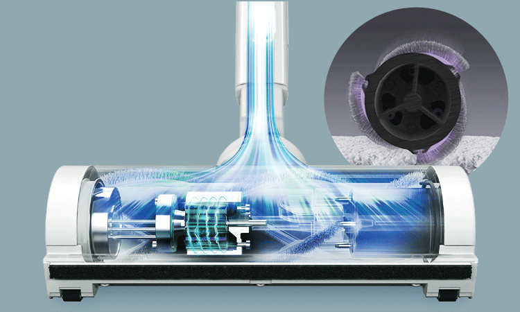 充電式紙パックスティッククリーナー SBD78DCBLP-W ホワイト マルチツールセット1