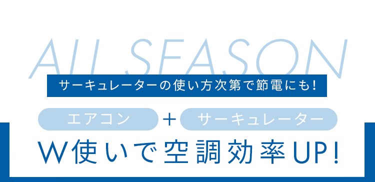 サーキュレーターアイ DC JET 18cm PCF-SDC18T-EC-W ホワイト1