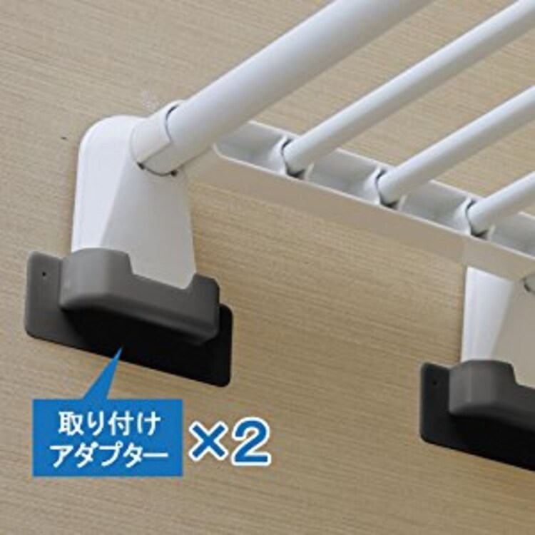 【完売品】【10個セット】超強力伸縮棚 H-J-75 ホワイト3