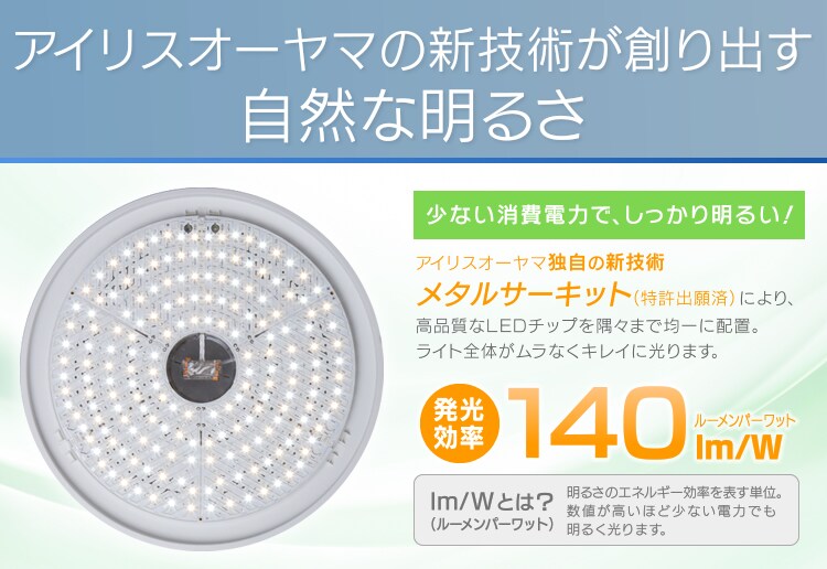【訳あり】LEDシーリングライト メタルサーキットシリーズ デザインリングタイプ 8畳 CL8DL-PM4