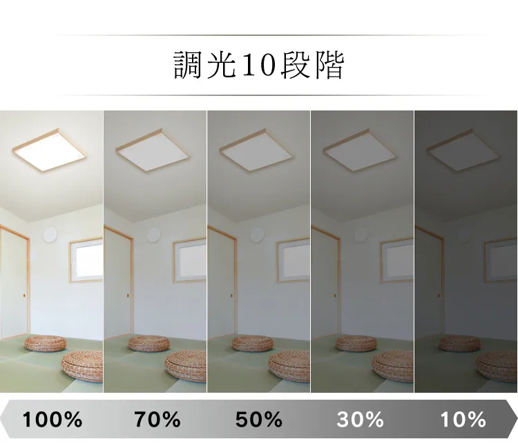 LED シーリングライト 12畳 調光 調色 工具・工事不要 リモコン付き 5年保証 CL12DL-5.1JM13