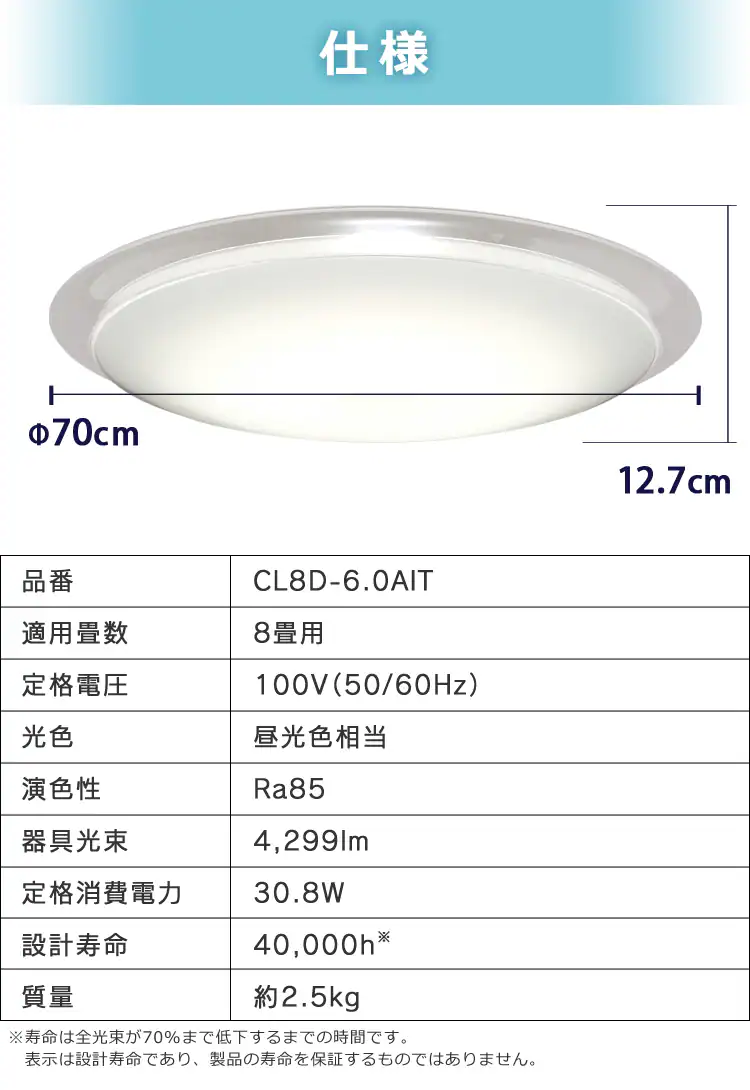 スマートスピーカー対応 LEDシーリング