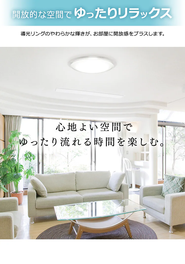 スマートスピーカー対応 LEDシーリング