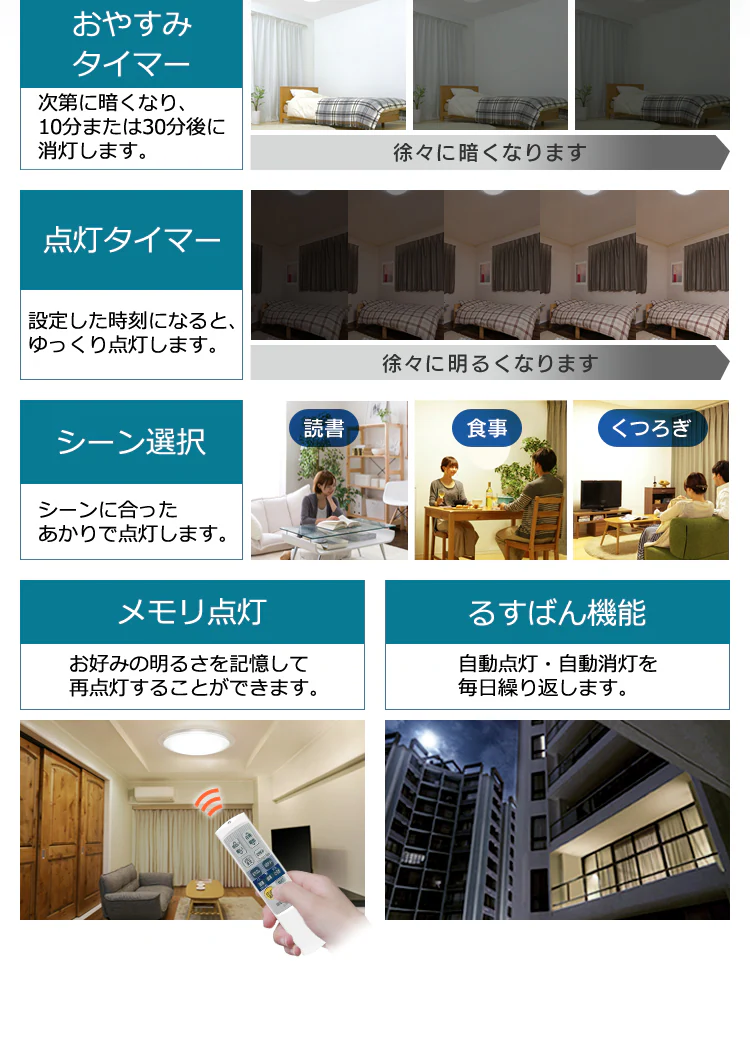 スマートスピーカー対応 LEDシーリング