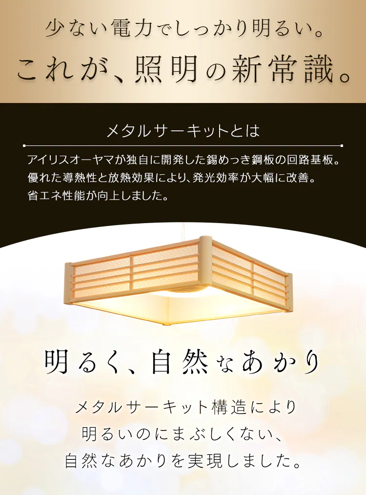 ペンダントライト 和風 12畳 調光/調色 菱格子 メタルサーキットシリーズ PLM12DL/DL-HG20