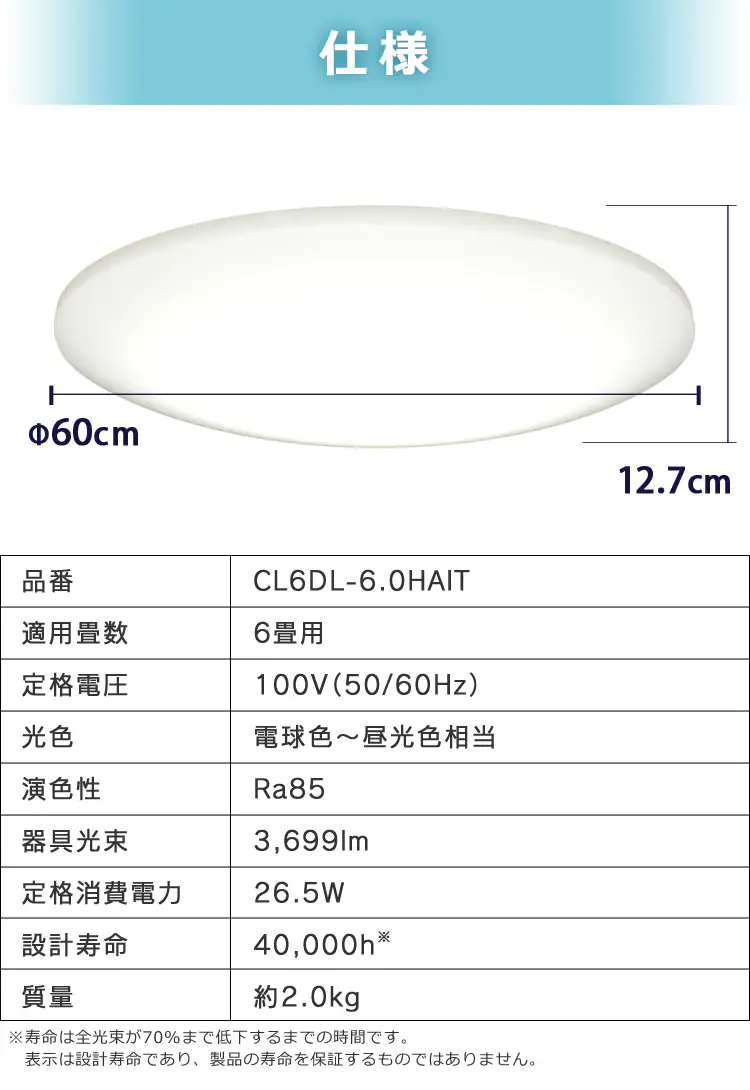 スマートスピーカー対応 LEDシーリング