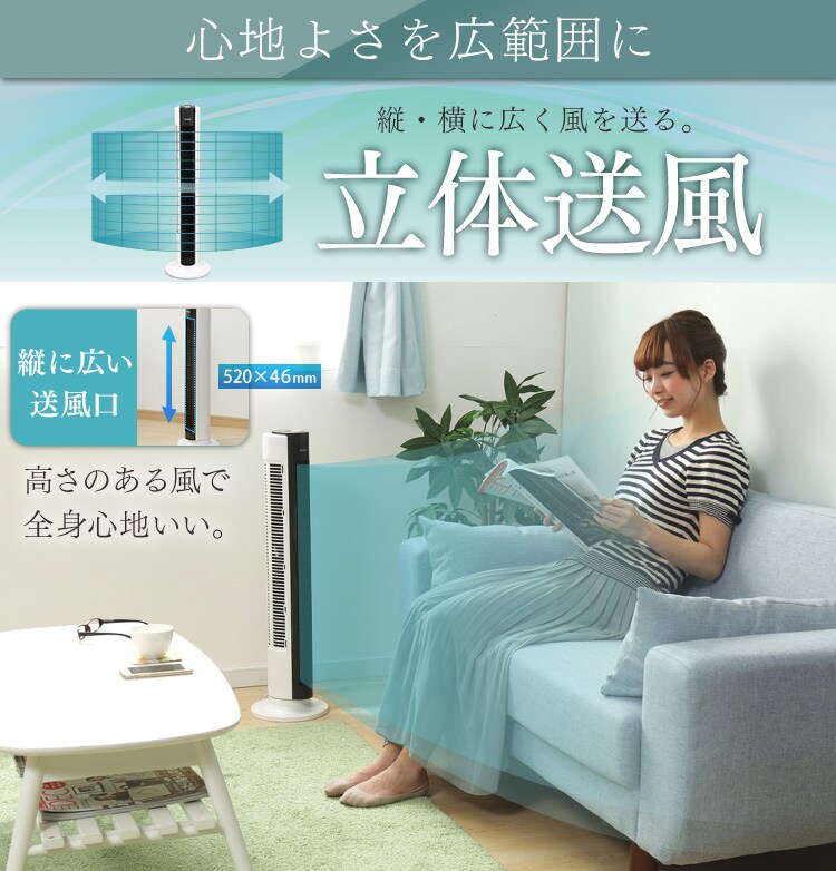 【訳あり】タワーファン ロータイプ TWF-C813