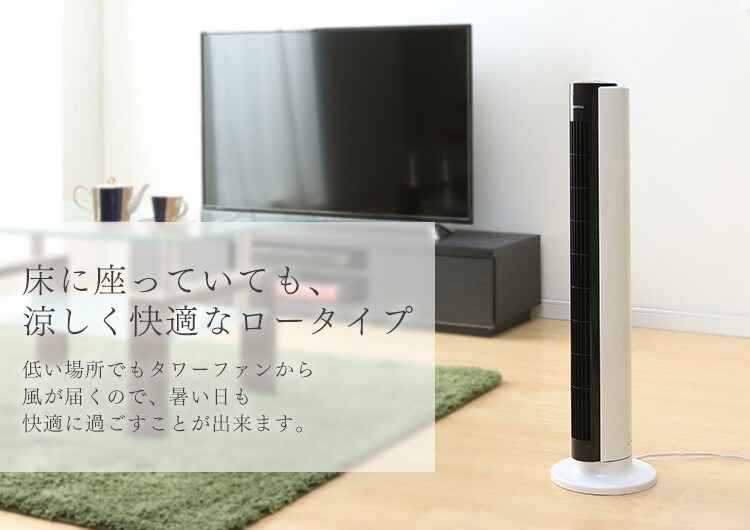【訳あり】タワーファン ロータイプ TWF-C814