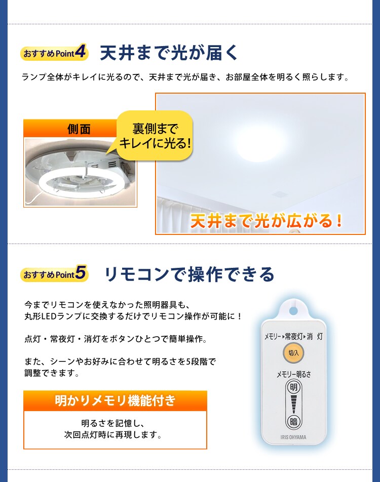 【訳あり】丸形LEDランプ シーリングライト用 （30形+40形） LDCL3040SS【前払い不可】【代引き不可】【同梱不可】8