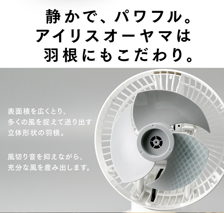 サーキュレーター アイ 18畳 ボール型左右首振り PCF-SC15 