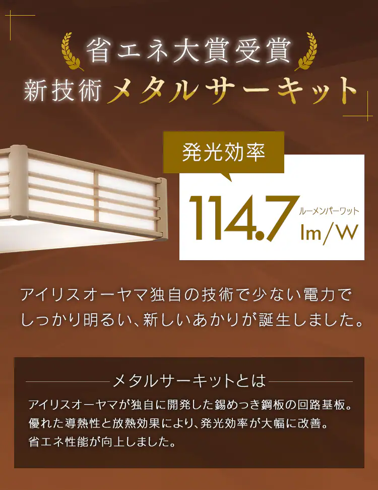 和風LEDペンダントライト メタルサーキットシリーズ 6畳 PLM6D-J7