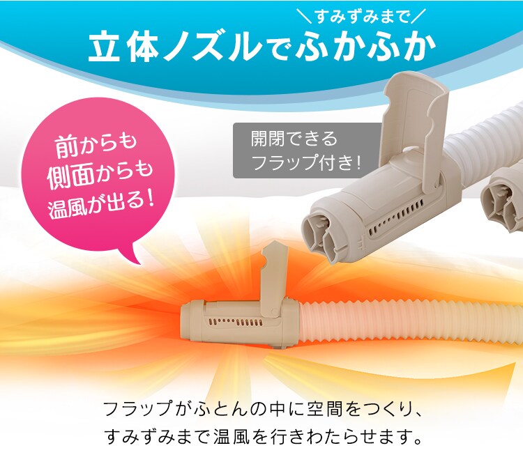 【訳あり】ふとん乾燥機 ツインノズル 【前払い不可】【代引き不可】【同梱不可】14