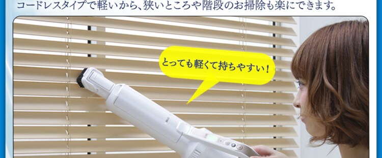 【訳あり】極細軽量スティッククリーナー IC-SLDC4-W パールホワイト3