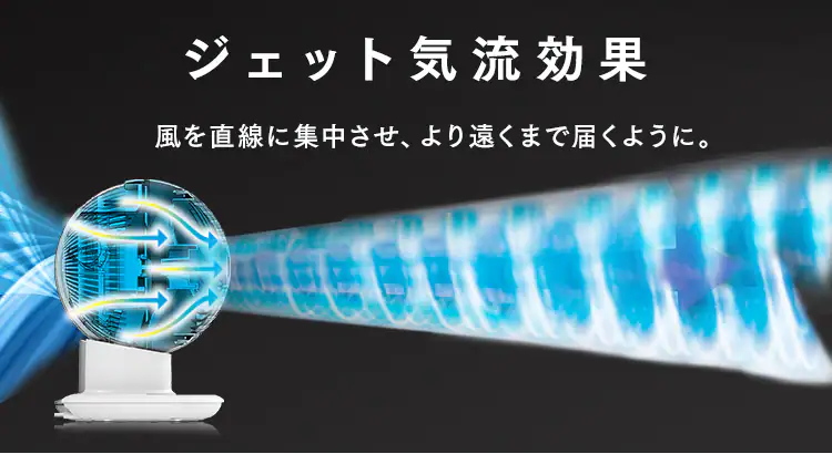 サーキュレーターアイ 30畳 DC JET 18cm 全2色13
