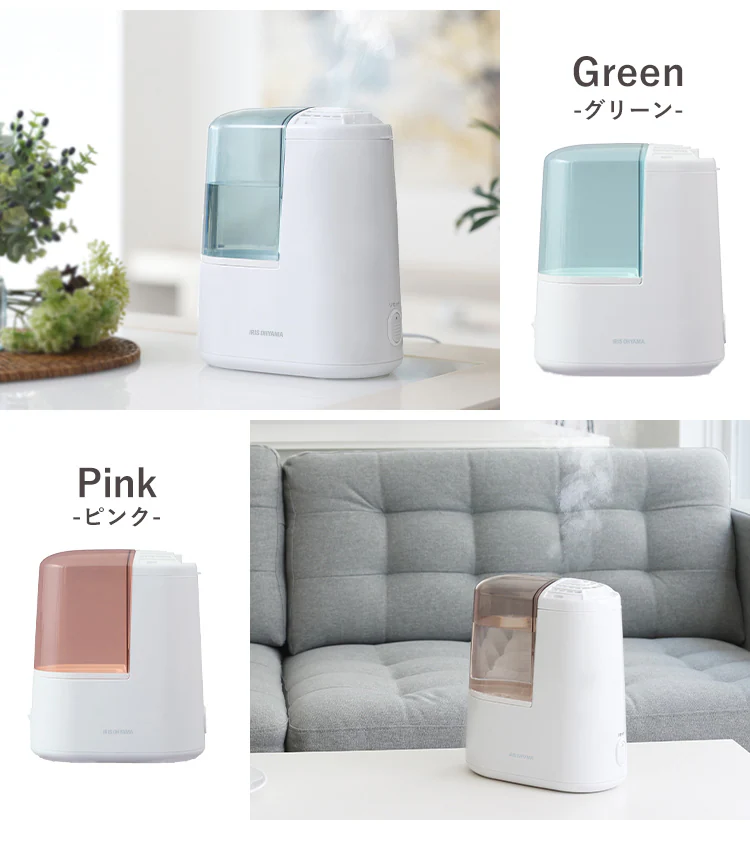【冬家電早割!10%OFFクーポン配布中!!】 加湿器 スチーム式 木造2畳 / 洋室3畳 コンパクト タンク容量1.3L AHM-H12B-C アイボリー15