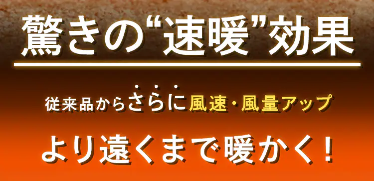 大風量 セラミックヒーター 人感センサー JCH-12TD42