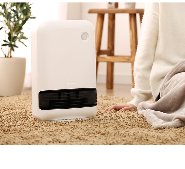 大風量 セラミックヒーター 人感センサー JCH-12TD414