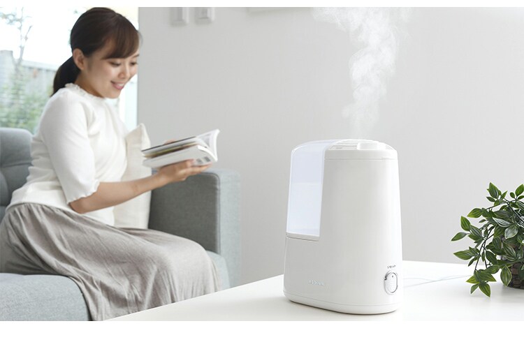 【訳あり】加熱式加湿器  ホワイト2