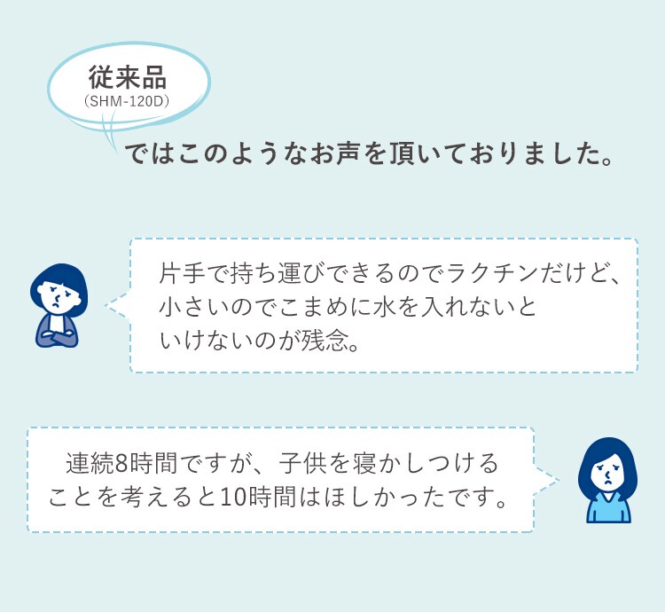 【訳あり】加熱式加湿器  ホワイト4