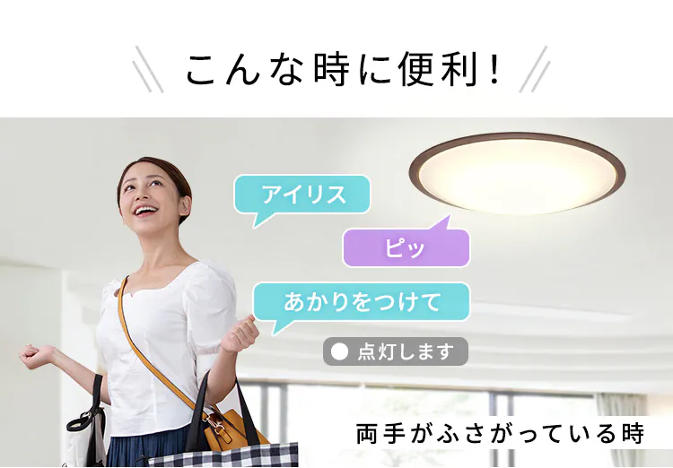 【2個セット】 LED シーリングライト 8畳 調光 調色 音声操作 工具・工事不要 リモコン付き 5年保証 CL8DL-5.11WFV-M4