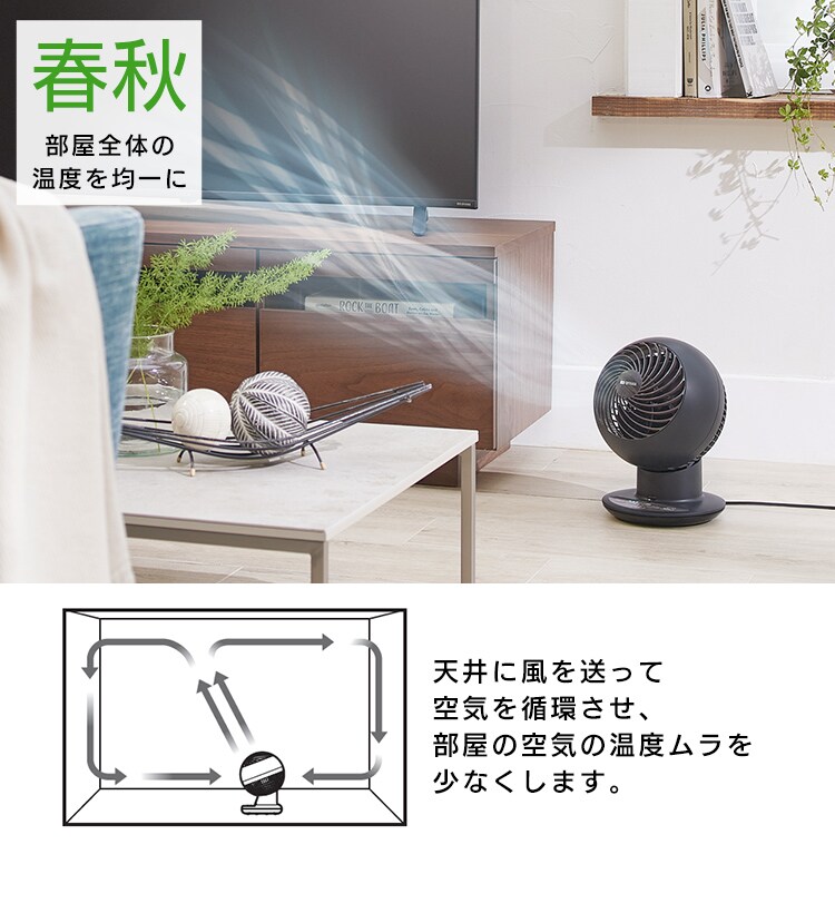 サーキュレータアイ 18畳 デザインモデル 上下左右首振り 22