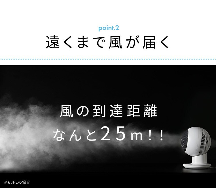 サーキュレーターアイ 18畳 上下左右首振り 音声操作 KSCV151T パールホワイト20