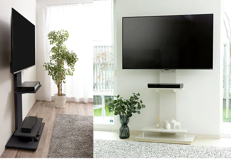 スタンドテレビ台 UTS-W75 全3色9