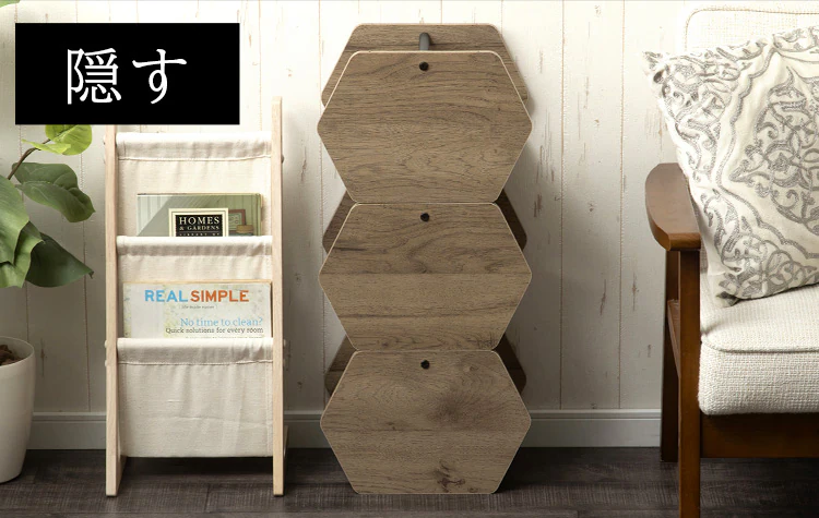 【3個セット】アイアンウッドボックス ブラック/アッシュブラウン IWB3-2228