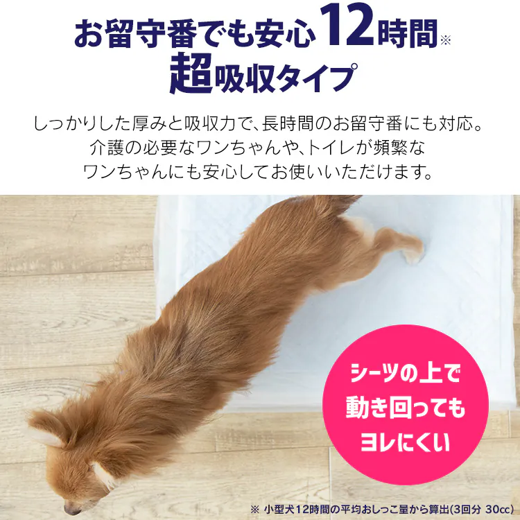 超吸収ペットシーツ レギュラー88枚・ワイド42枚・ダブルワイド20枚 CPS-88・CPS-42W・CPS-20DW17
