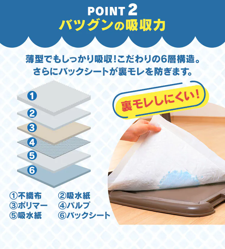 【超薄型】ペットシーツ レギュラー・ワイド 4